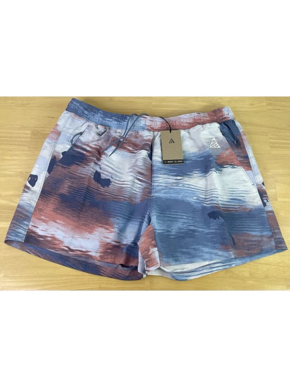 Nike ACG ‘Reservoir Goat’ AOP Ashen Slate Training Shorts FN2474-493 - Men’s XL